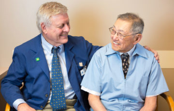 Dr. Larson and Dr. Tanbara