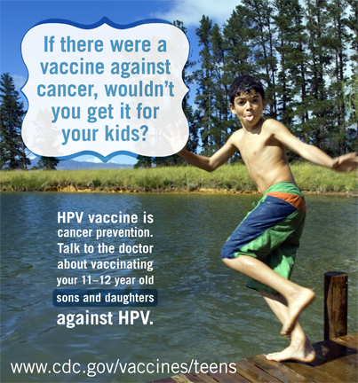 HPV vaccine is cancer prevention